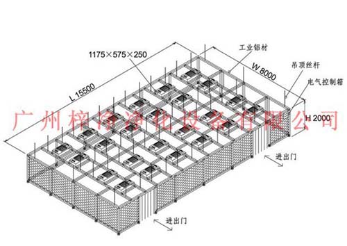 洁净棚设计方案图