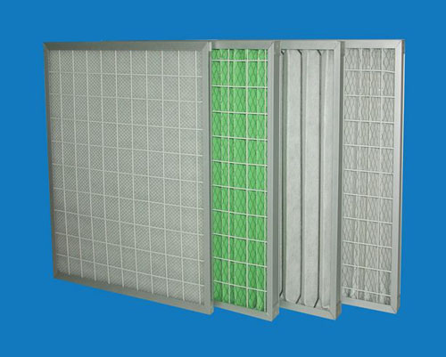 板式初效过滤器一般应用空调与通风系统预过滤/洁净室回风过滤/局部高效过滤装置的预过滤。
