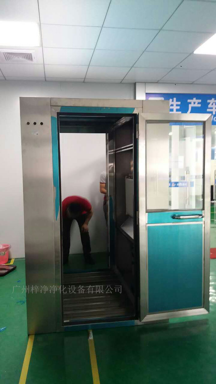  风淋室安装现场的环境条件